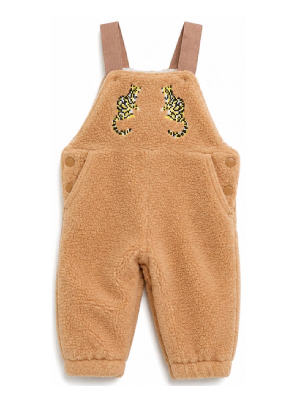 Salopette per neonato Stella McCartney Kids beige con ricamo TZA312 Z0624 362 STELLA McCARTNEY KIDS
