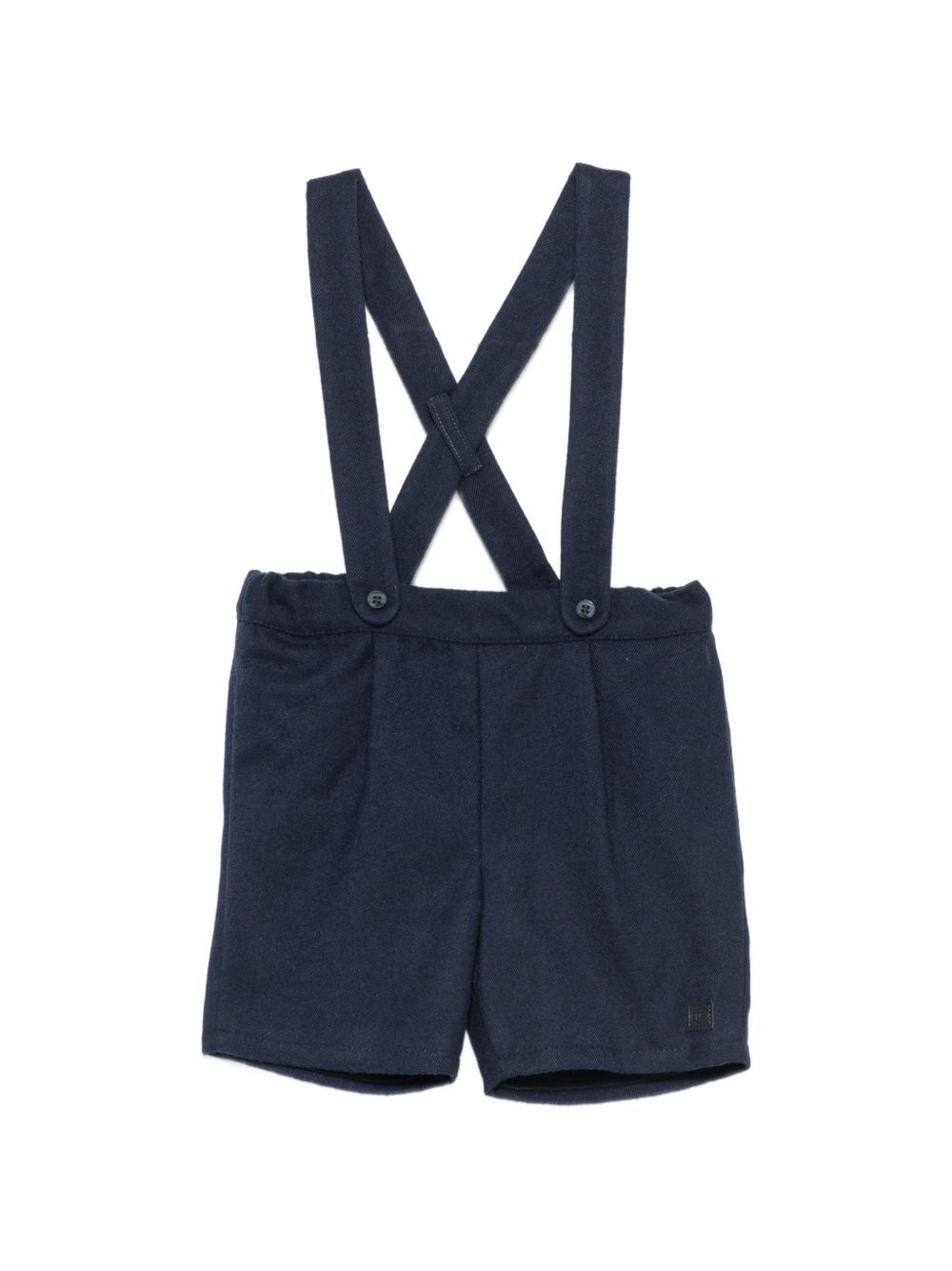Shorts per neonato Tartine Et Chocolat blu con tessuto in twill CD22021 04 TArtine & Chocolat KIDS