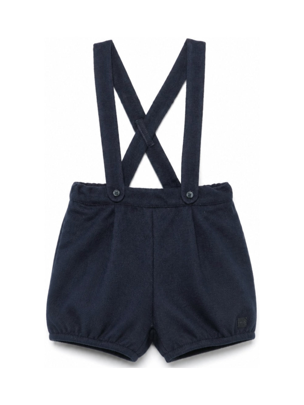 Shorts per neonato Tartine Et Chocolat blu con tessuto in twill CD22021 04 TArtine & Chocolat KIDS