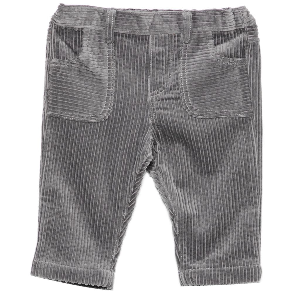 Pantaloni per neonato Tartine Et Chocolat grigio in velluto a coste CD22041 22 TArtine & Chocolat KIDS
