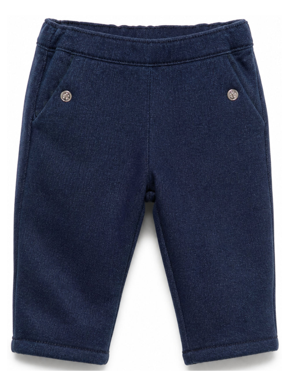 Jeans per neonata Tartine Et Chocolat in denim con ruches CD22061 04 TArtine & Chocolat KIDS