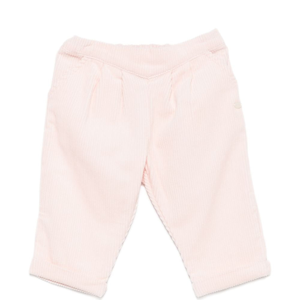 Pantaloni per neonata Tartine Et Chocolat rosa a coste con pieghe CD22091 30 TArtine & Chocolat KIDS