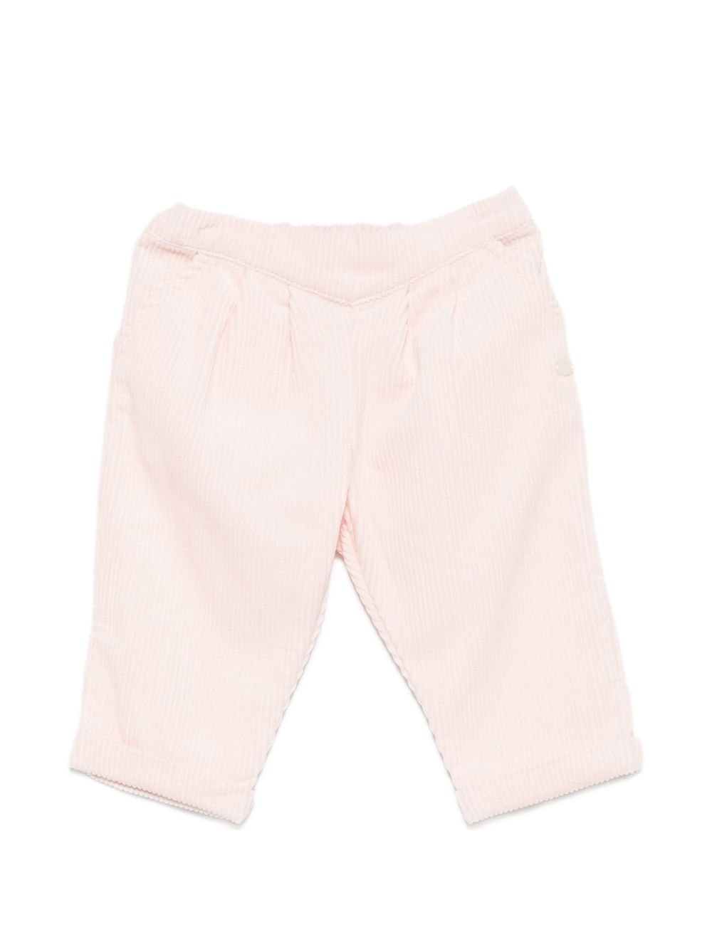 Pantaloni per neonata Tartine Et Chocolat rosa a coste con pieghe CD22091 30 TArtine & Chocolat KIDS