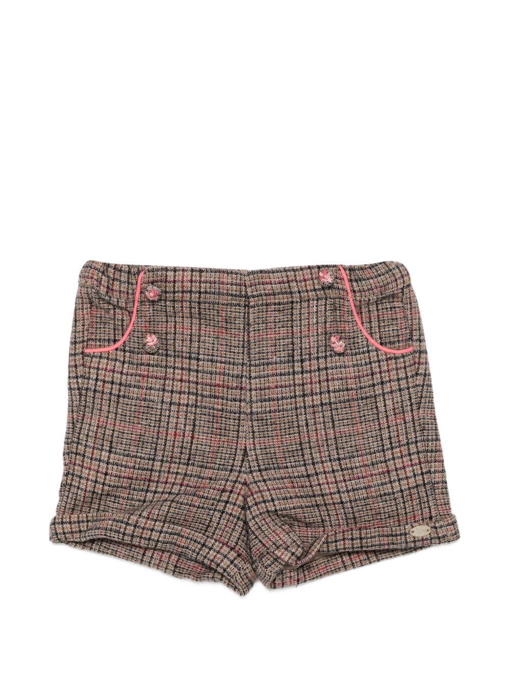 Shorts per neonata Tartine Et Chocolat marrone con risvolto CD26021 69 TArtine & Chocolat KIDS