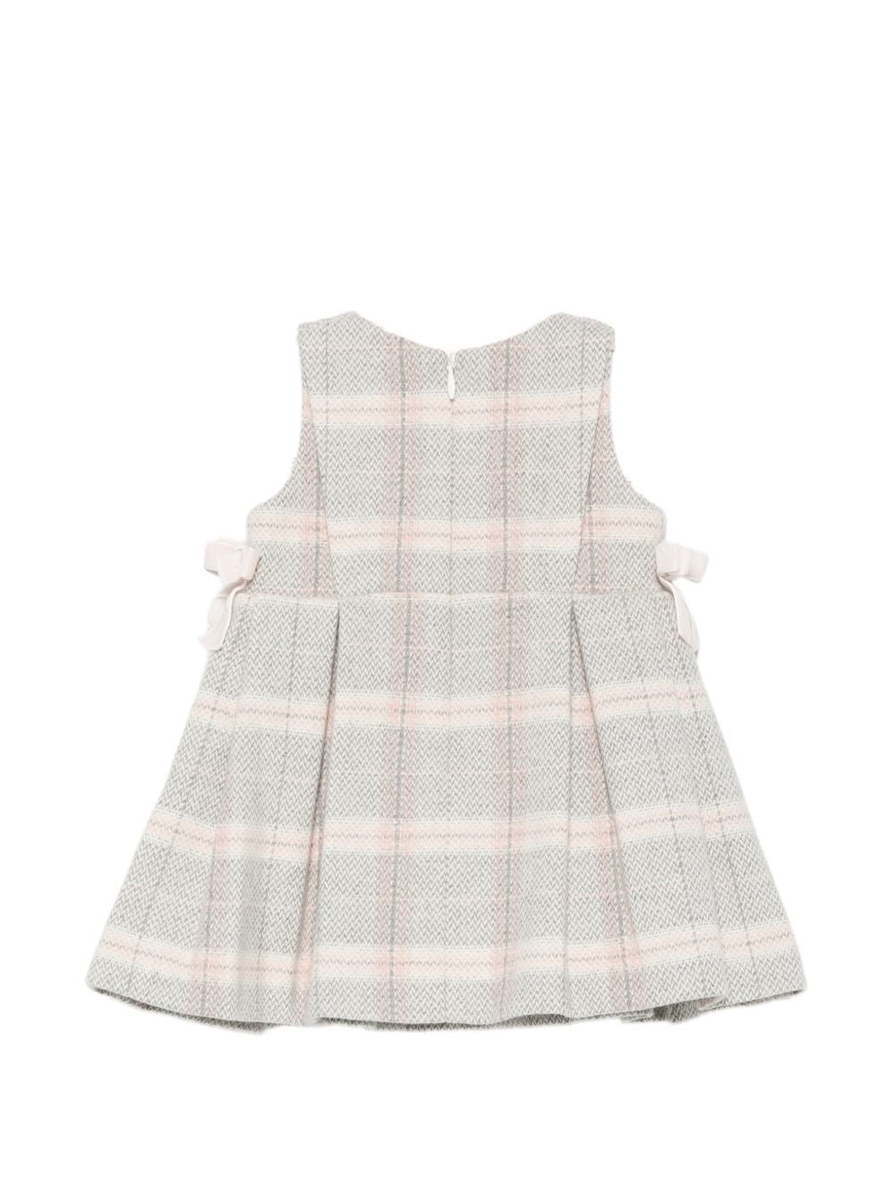 Abito a quadri per neonata Tartine Et Chocolat grigio con motivo a quadri CD30191 68 TArtine & Chocolat KIDS