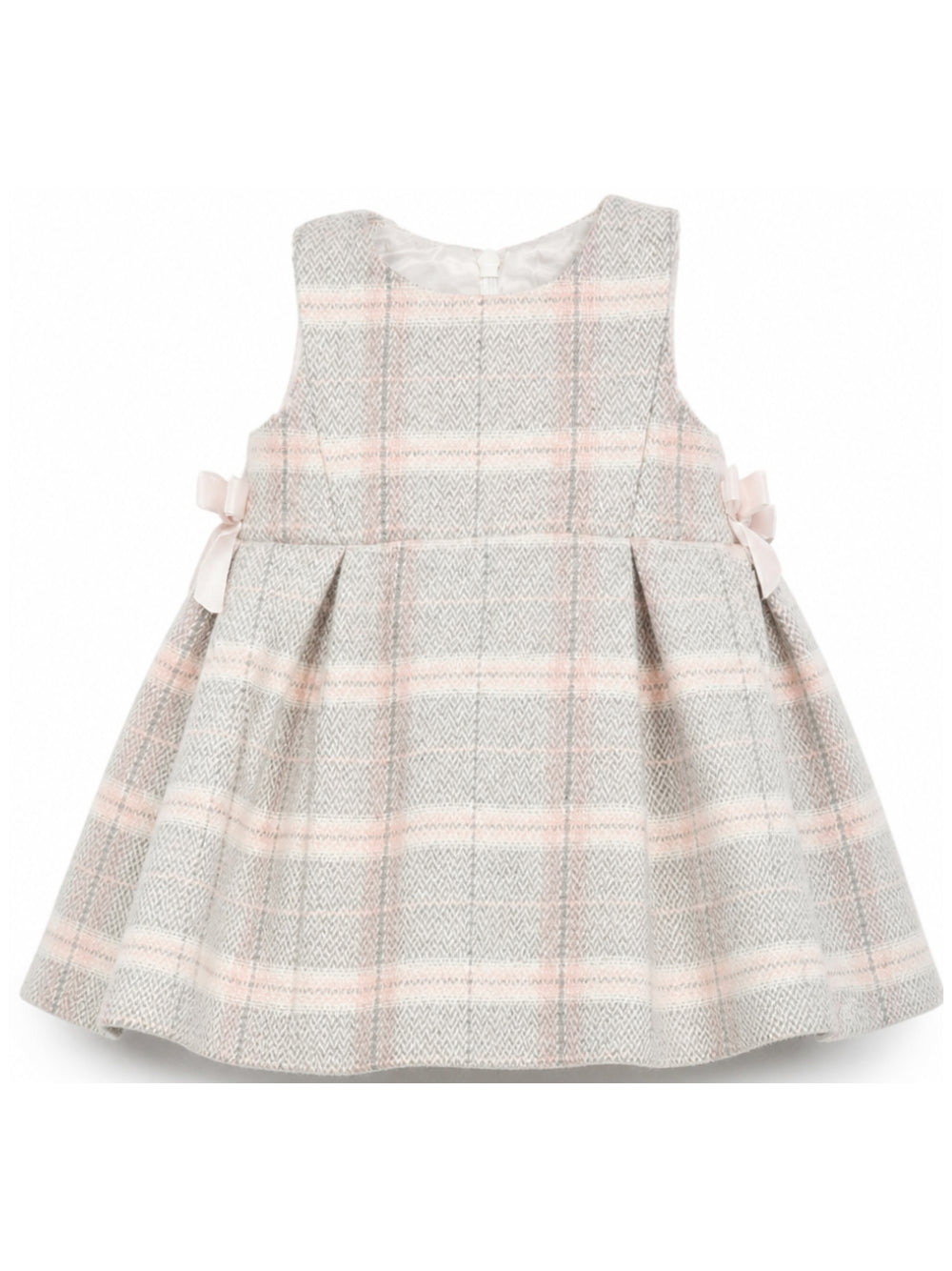 Abito a quadri per neonata Tartine Et Chocolat grigio con motivo a quadri CD30191 68 TArtine & Chocolat KIDS