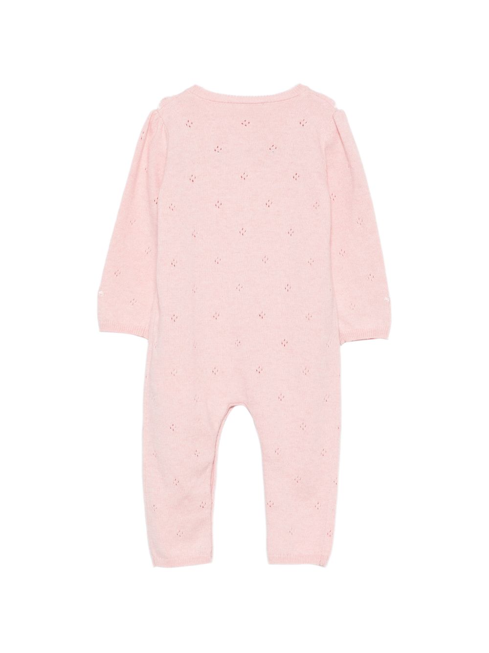 Tutina per neonata Tartine Et Chocolat rosa con rifiniture a volant e ricamo floreale CD32000 32 TArtine & Chocolat KIDS