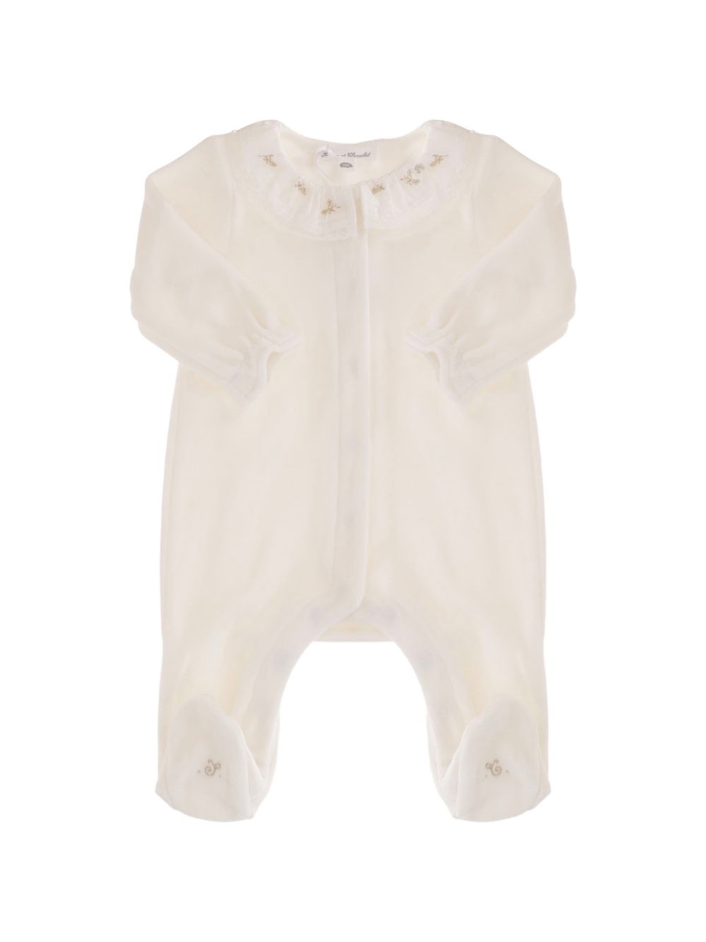 Tutina per neonati Tartine Et Chocolat Kids beige con con ruches CD54070 13 TArtine & Chocolat KIDS