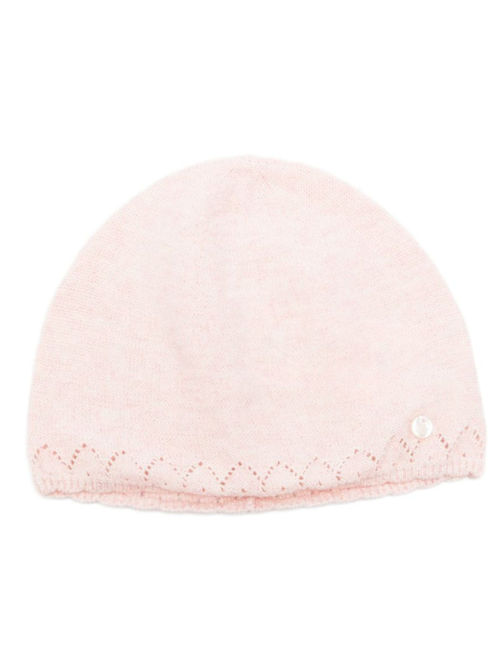 Cappello per neonata Tartine Et Chocolat Kids rosa con lavorazione a pointelle CD90000 30 TArtine & Chocolat KIDS