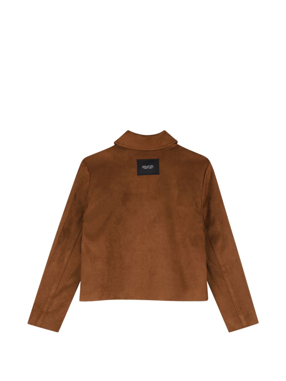 Giacca per bambina The Marc Jacobs Kids marrone con applicazione a fiori W61011 367 THE MARC JACOBS KIDS