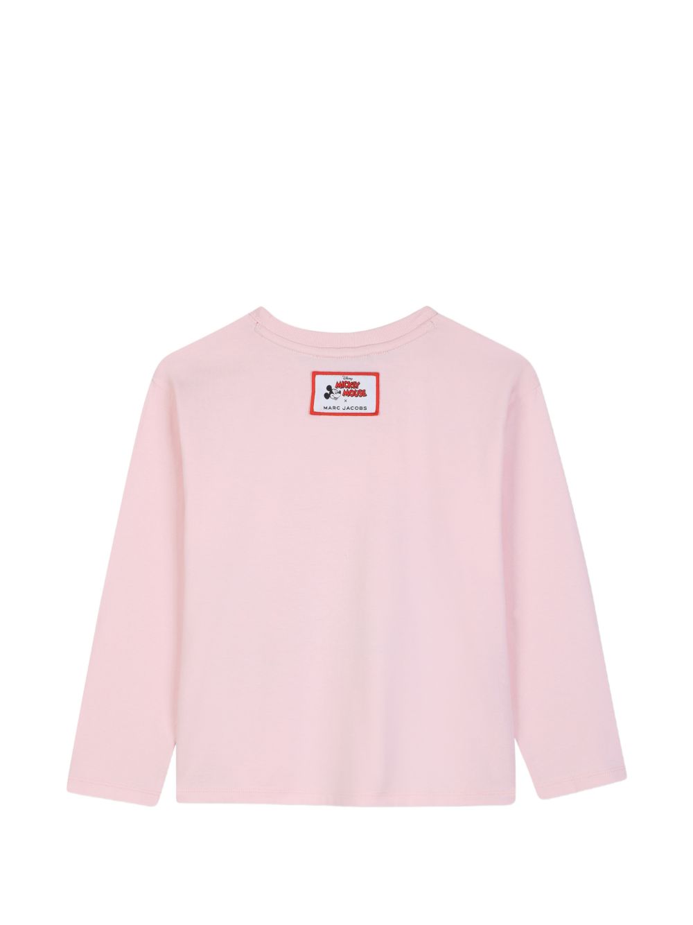 T-shirt per bambina The Marc Jacobs Kids x Disney rosa con stampa grafica sul davanti W61022 475 THE MARC JACOBS KIDS