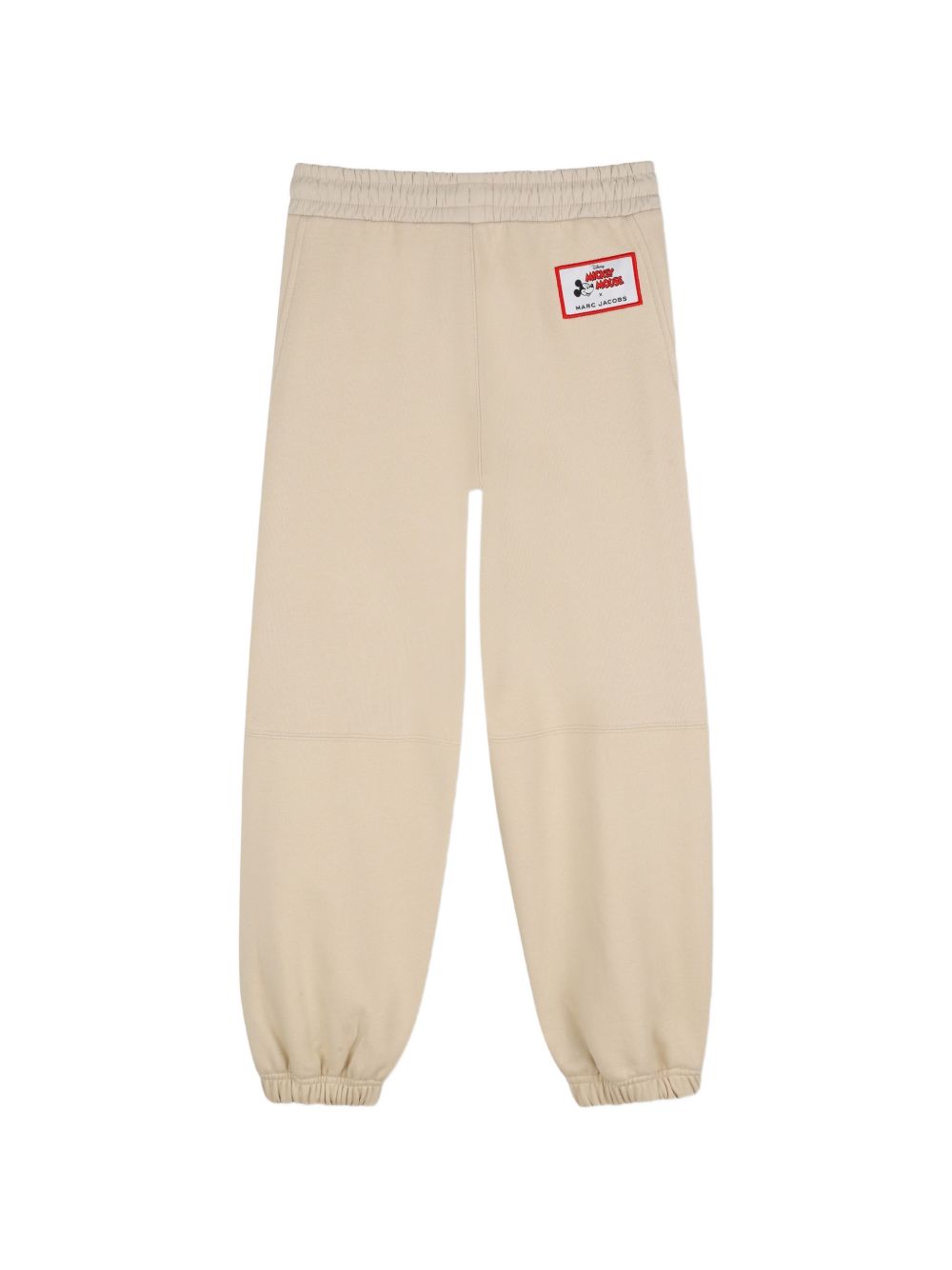 Pantaloni per bambino The Marc Jacobs Kids beige con stampa logo sul retro W61049 184 THE MARC JACOBS KIDS