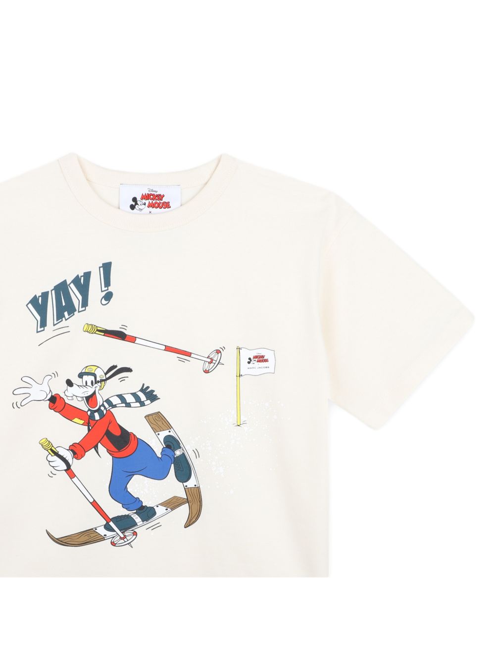 T-shirt per bambino The Marc Jacobs Kids x Disney bianca con stampa grafica Pippo W61062 148 THE MARC JACOBS KIDS