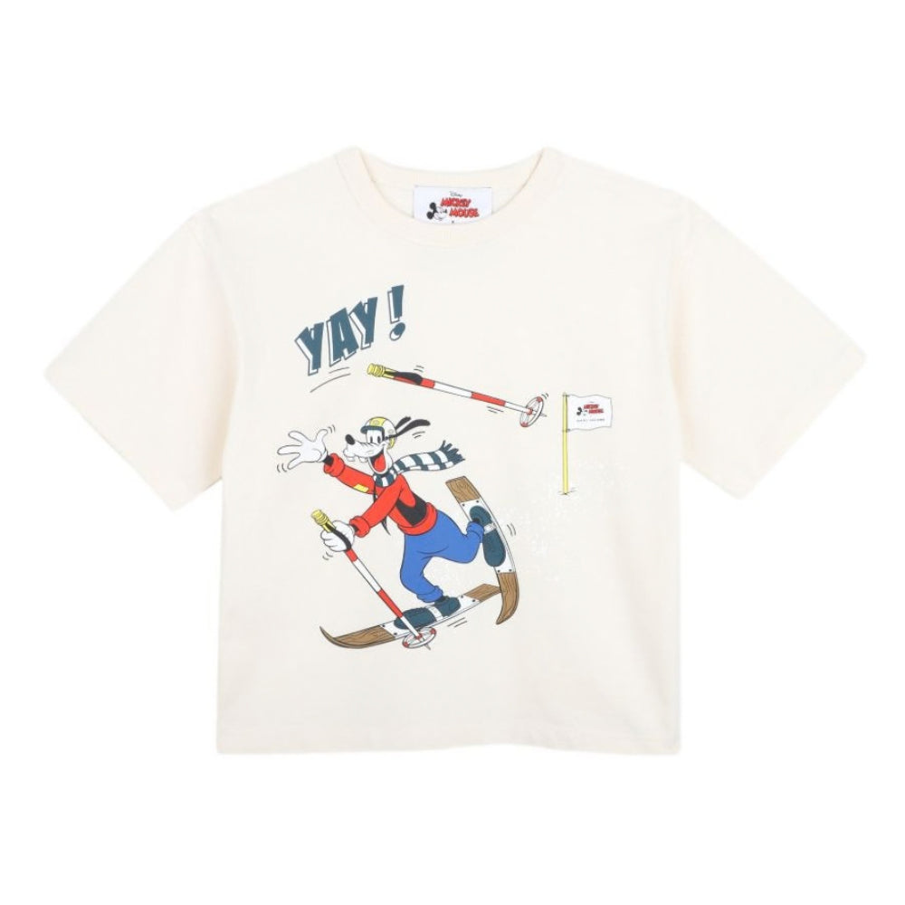 T-shirt per bambino The Marc Jacobs Kids x Disney bianca con stampa grafica Pippo W61062 148 THE MARC JACOBS KIDS