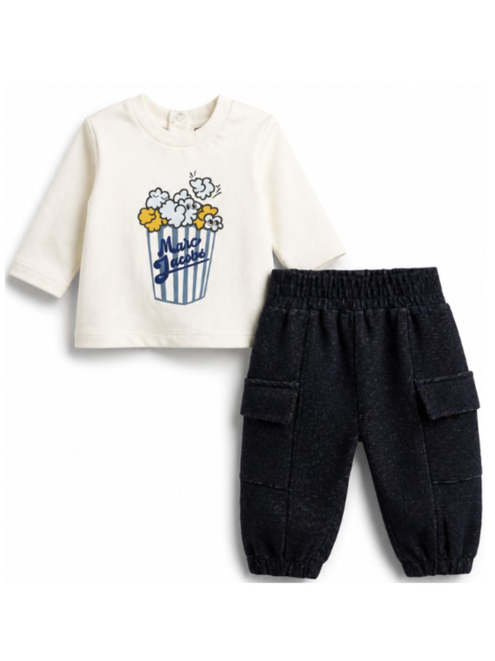 Set due pezzi per neonato The Marc Jacobs Kids multicolore con stampa sul davanti W61070 N58 THE MARC JACOBS KIDS