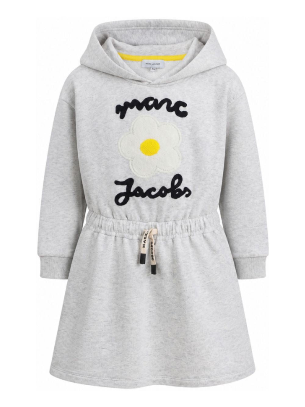 Abito per bambina The Marc Jacobs Kids grigio con stampa logo sul davanti W61080 A18 THE MARC JACOBS KIDS