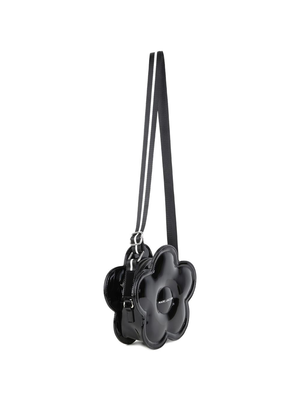 Borsa a spalla per bambina The Marc Jacobs Kids nera a forma di fiore W61090 09B THE MARC JACOBS KIDS