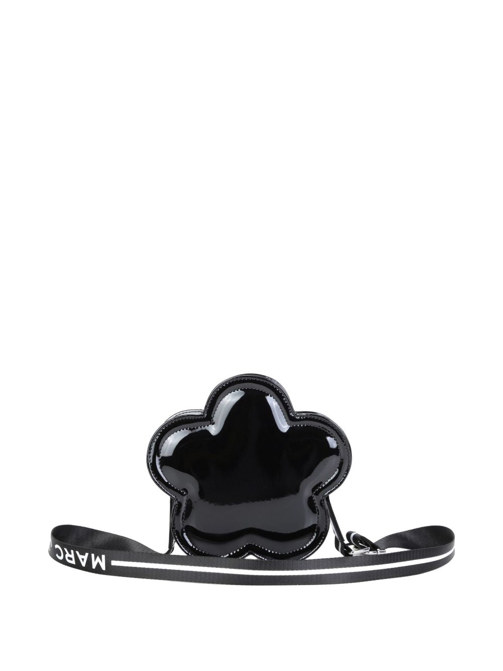 Borsa a spalla per bambina The Marc Jacobs Kids nera a forma di fiore W61090 09B THE MARC JACOBS KIDS