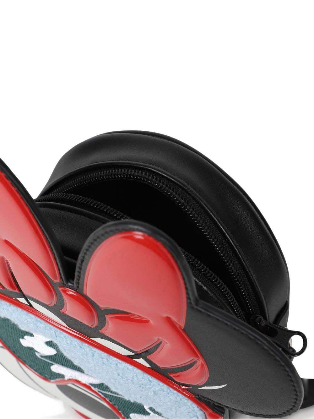 Borsa a spalla per bambina The Marc Jacobs Kids x Disney nera a forma di Minnie Mouse W61096 09B THE MARC JACOBS KIDS