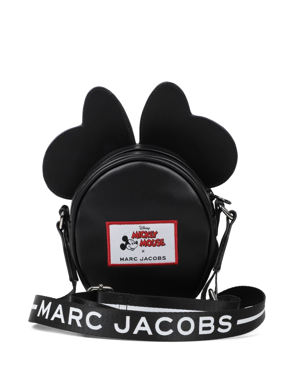 Borsa a spalla per bambina The Marc Jacobs Kids x Disney nera a forma di Minnie Mouse W61096 09B THE MARC JACOBS KIDS