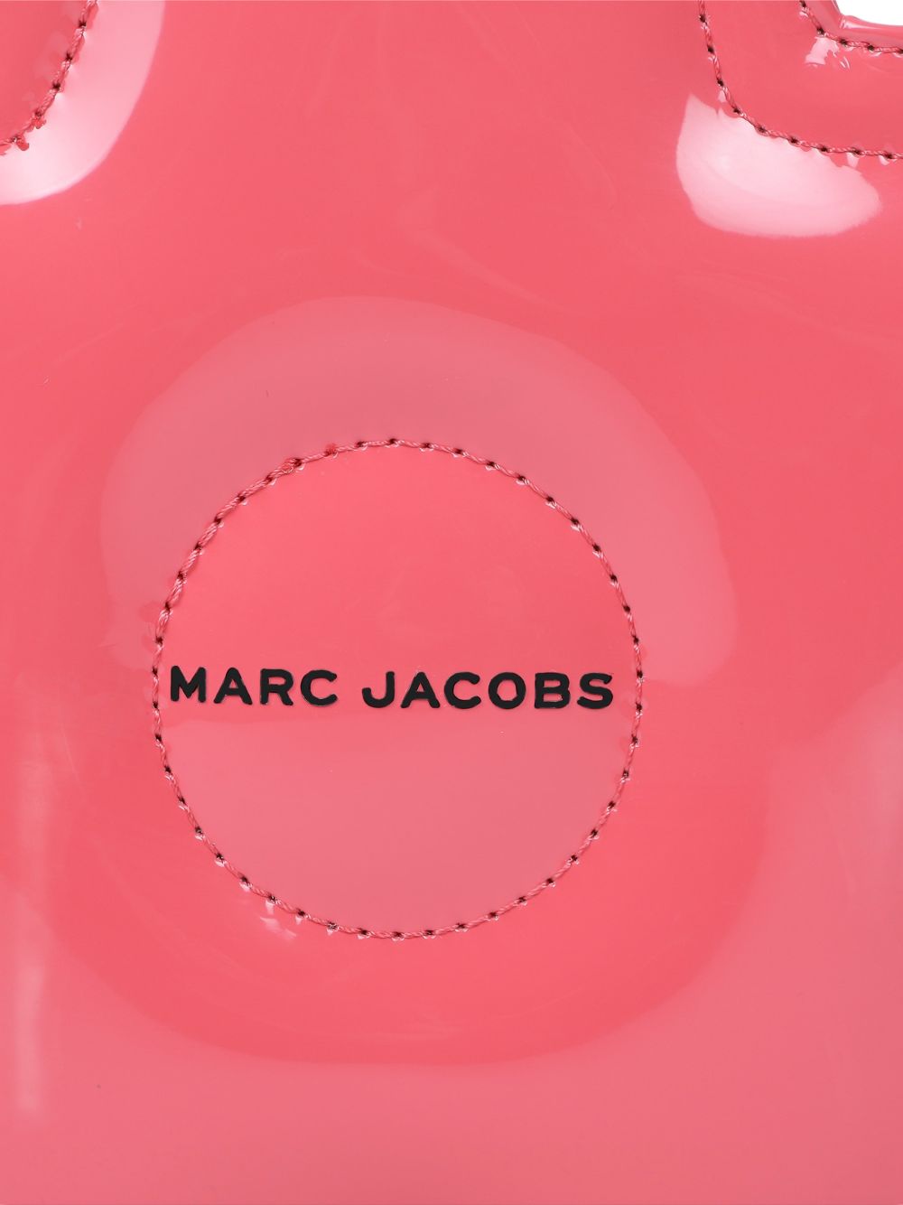 Borsa a spalla per bambina The Marc Jacobs Kids rosa con finitura lucida W61099 98A THE MARC JACOBS KIDS