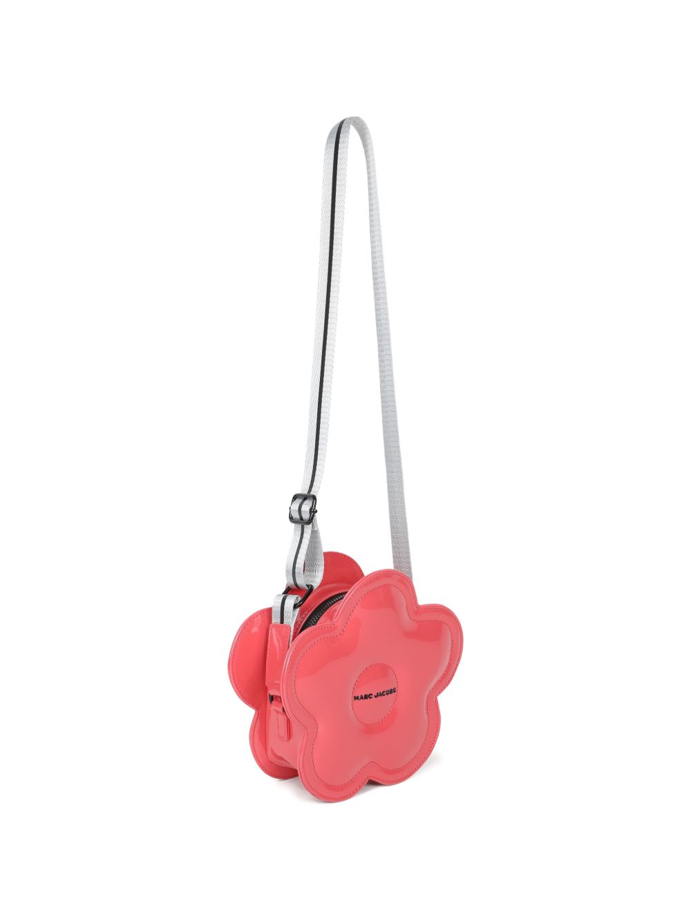 Borsa a spalla per bambina The Marc Jacobs Kids rosa con finitura lucida W61099 98A THE MARC JACOBS KIDS