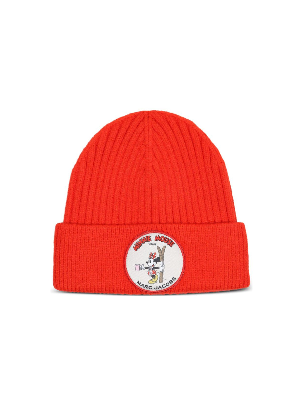 Cappello per bambina The Marc Jacobs Kids rosso con applicazione Minnie W61104 975 THE MARC JACOBS KIDS