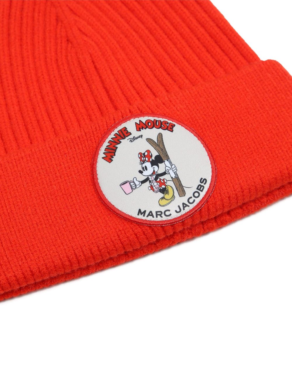 Cappello per bambina The Marc Jacobs Kids rosso con applicazione Minnie W61104 975 THE MARC JACOBS KIDS