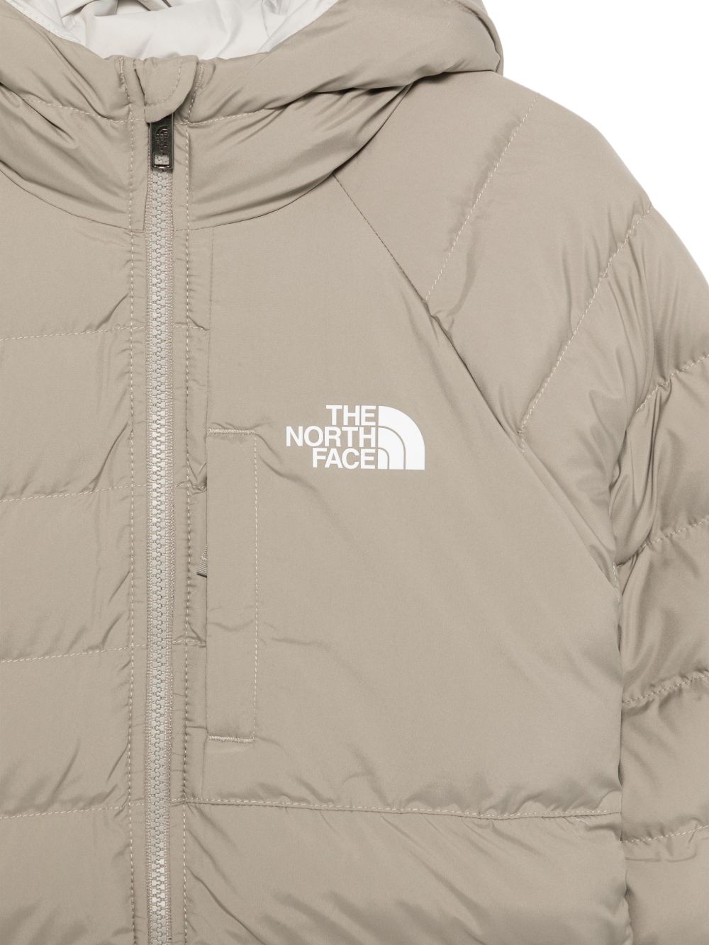 Giubbino per bambini The North Face Kids grigio con design trapuntato NF0A88TW 2MB1 THE NORTH FACE KIDS