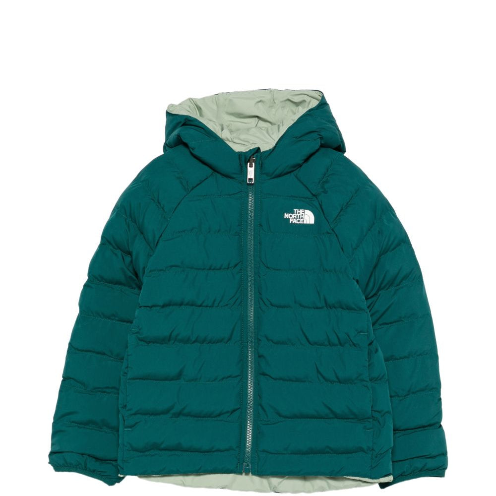 Giubbino per bambini The North Face Kids verde con stampa logo sul petto NF0A88VJ N4J1 THE NORTH FACE KIDS