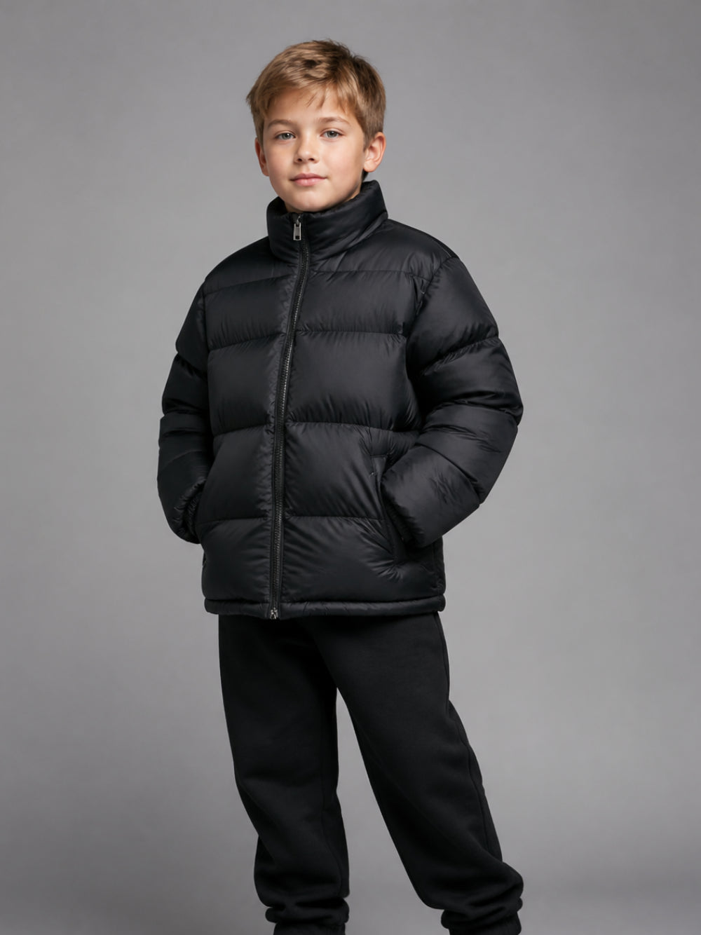 Giubbino Retro Nuptes 1996 per bambino The North Face Kids nero con design trapuntato NF0A8A4C GOG1 THE NORTH FACE KIDS