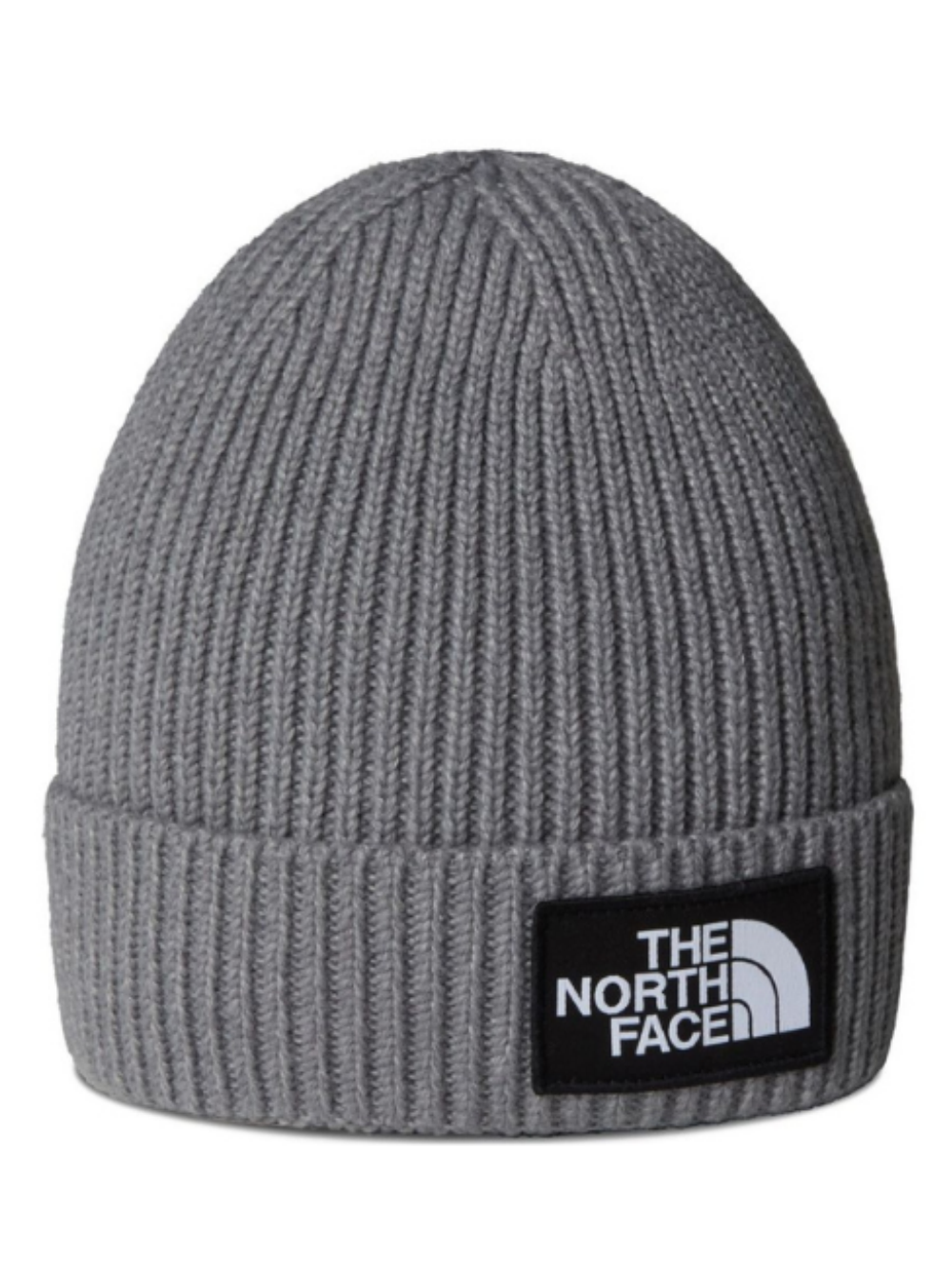 Berretto per bambini The North Face Kids grigio con lavorazione in maglia a coste NF0A8CGU DYY1 THE NORTH FACE KIDS