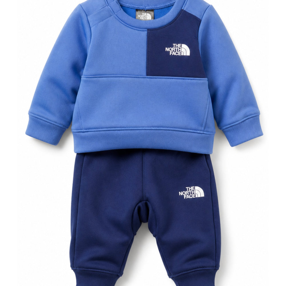Completo per neonato The North Face Kids blu con trama effetto pile NF0A8CV1 RC71 THE NORTH FACE KIDS