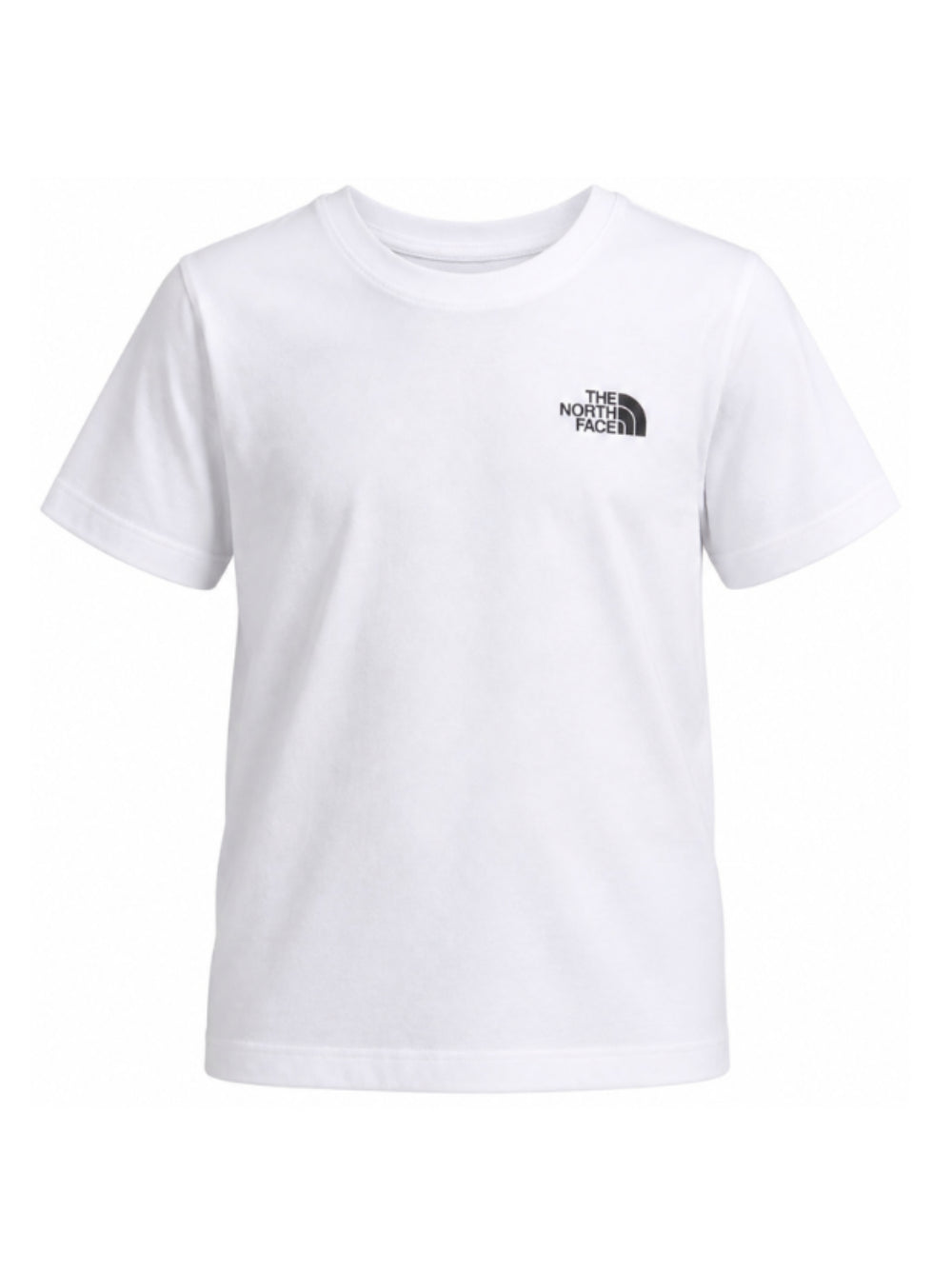 T-shirt per bambini The North Face Kids bianca con dettaglio logo NF0A8F9Z FN41 THE NORTH FACE KIDS