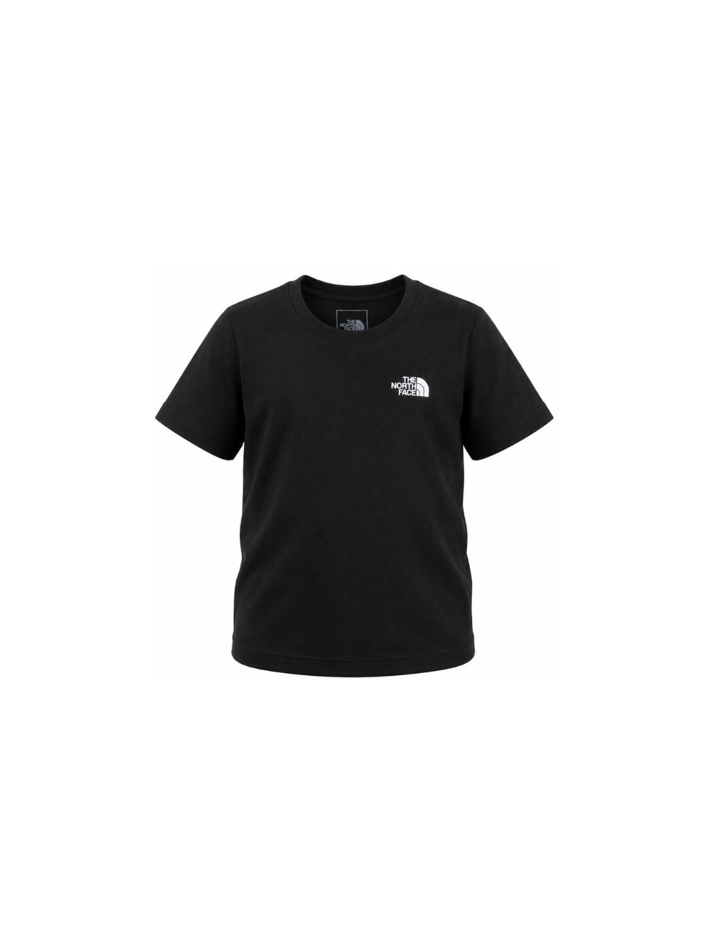 T-shirt per bambini The North Face Kids nera con dettaglio logo NF0A8F9Z JK31 THE NORTH FACE KIDS