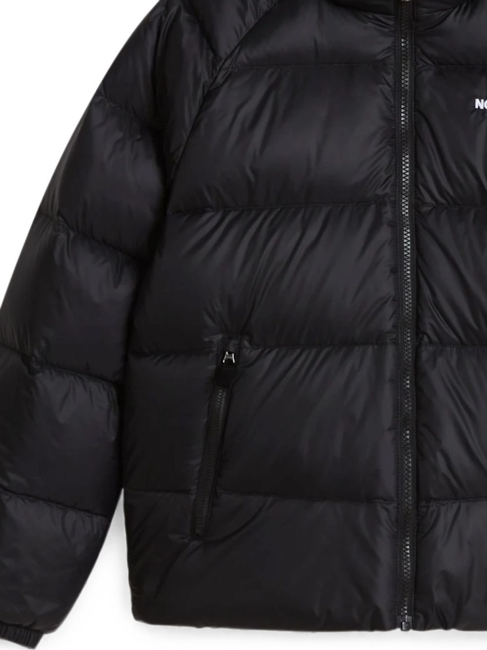 Piumino trapuntato per bambini The North Face Kids nero con cappuccio NF0A8H3R JK31 THE NORTH FACE KIDS