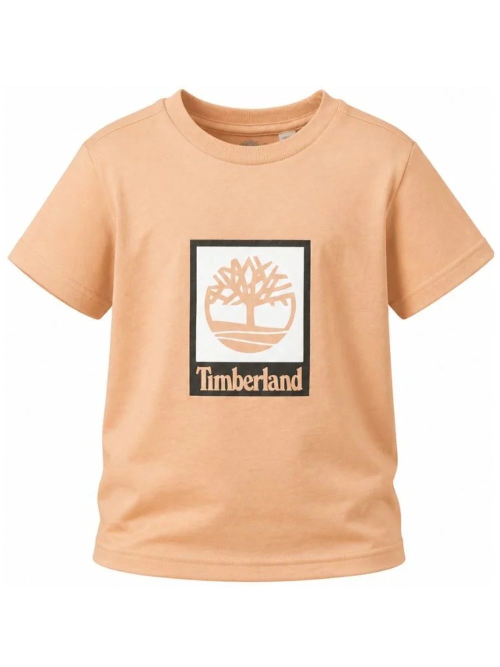T-shirt per bambino Timberland Kids beige con stampa grafica T60969 230 TIMBERLAND KIDS