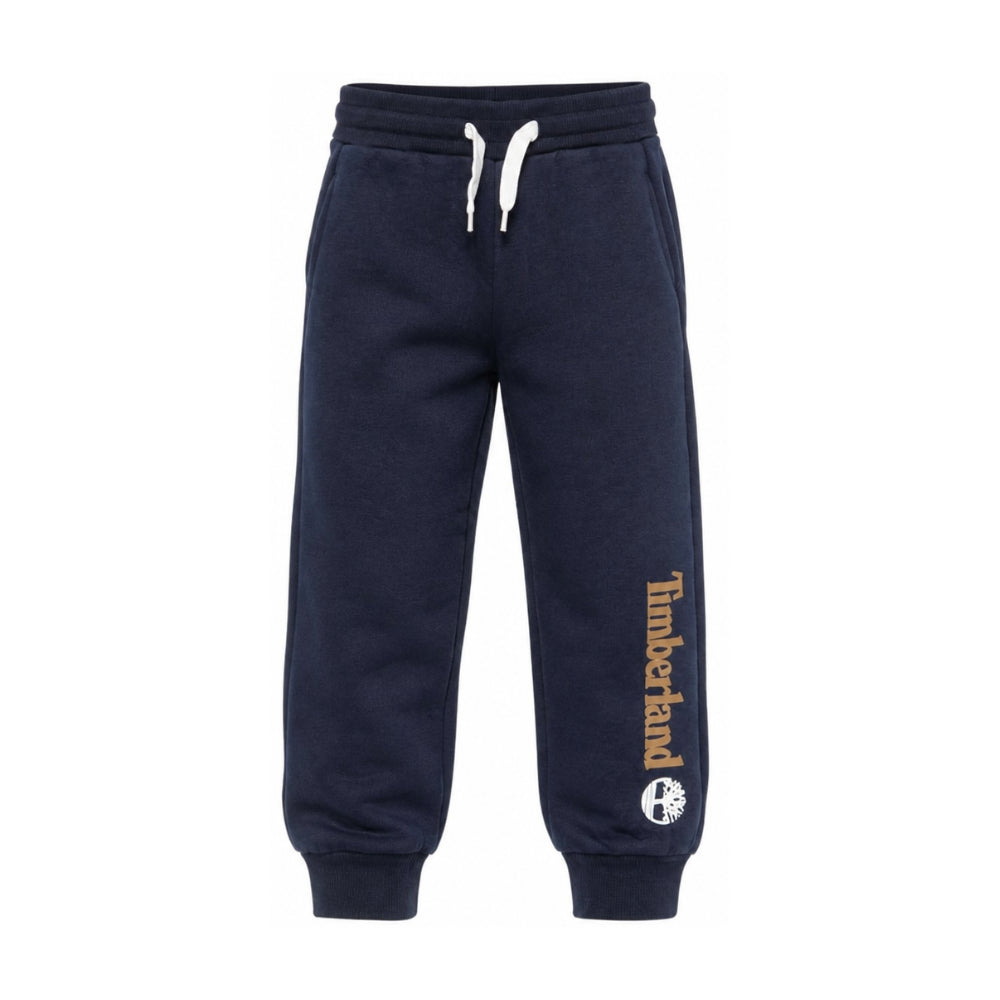 Pantatuta per bambino Timberland Kids blu navy con stampa logo sul lato T60974 849 TIMBERLAND KIDS