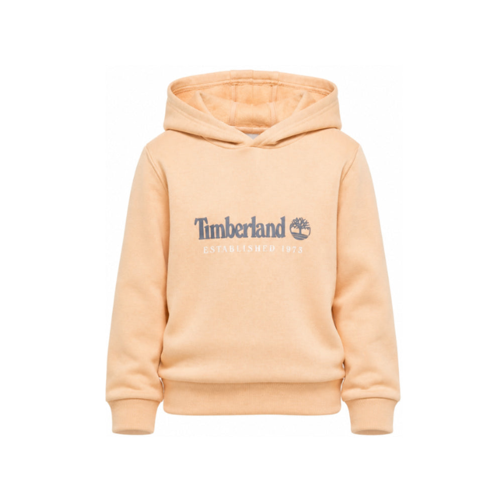 Felpa per bambino Timberland Kids beige con cappuccio T60975 P90 TIMBERLAND KIDS