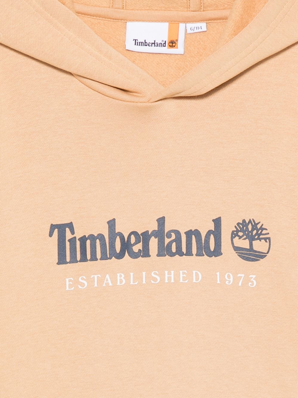 Felpa per bambino Timberland Kids beige con cappuccio T60975 P90 TIMBERLAND KIDS