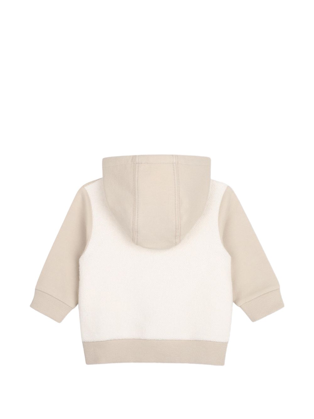 Felpa per neonato Timberland Kids beige con inserti in pile T61012 192 TIMBERLAND KIDS