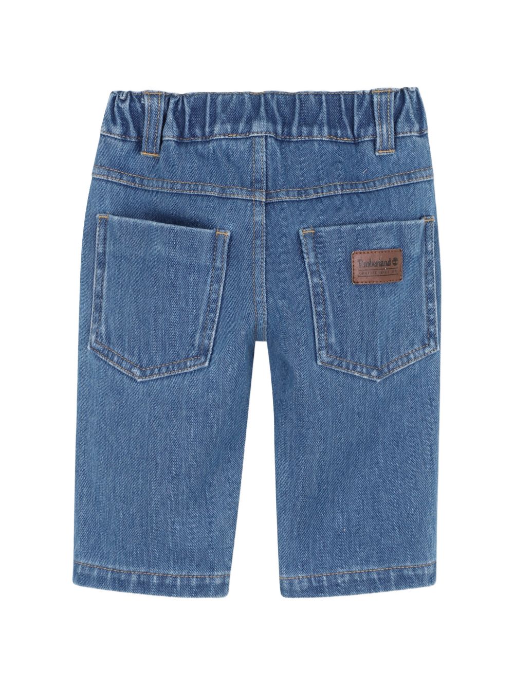 Jeans per neonato Timberland Kids in denim con applicazione logo T61014 Z06 TIMBERLAND KIDS