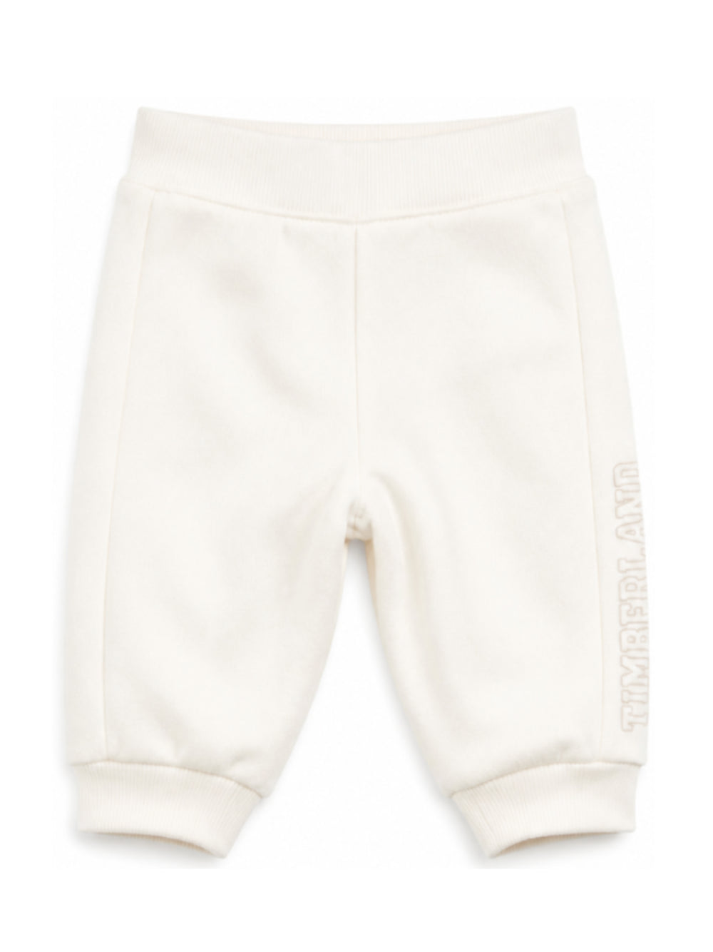 Pantaloni per neonato Timberland Kids beige con stampa logo sul lato T61015 127 TIMBERLAND KIDS