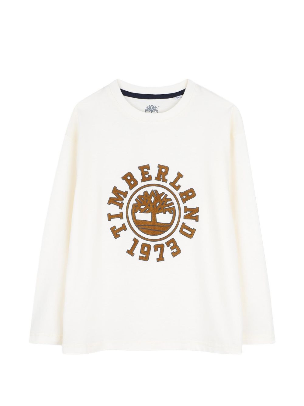 T-shirt per bambino Timberland Kids bianca con stampa grafica T61049 127 TIMBERLAND KIDS