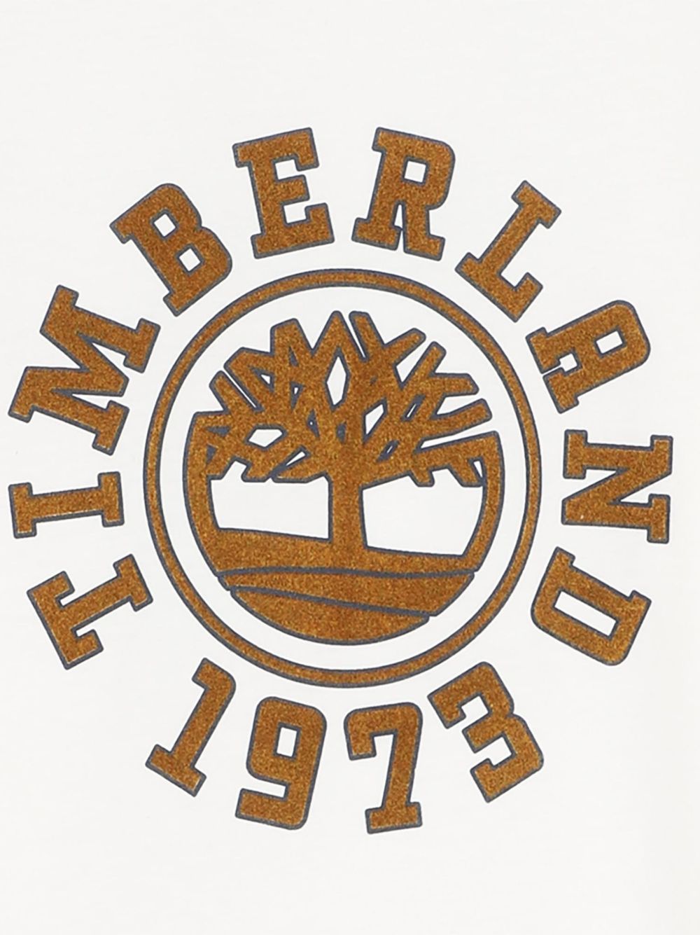 T-shirt per bambino Timberland Kids bianca con stampa grafica T61049 127 TIMBERLAND KIDS