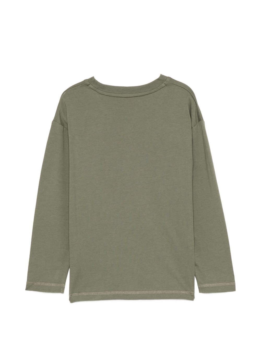 T-shirt per bambino Timberland Kids verde con applicazione logo T61056 730 TIMBERLAND KIDS