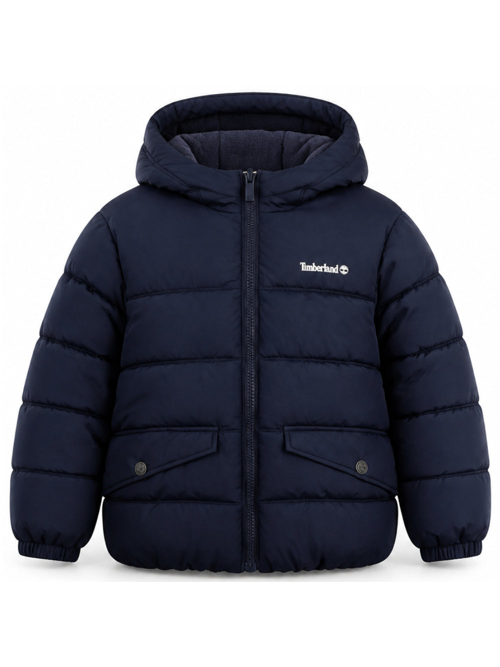 Giubbino per bambino Timberland Kids blu con design color-block T61057 849 TIMBERLAND KIDS