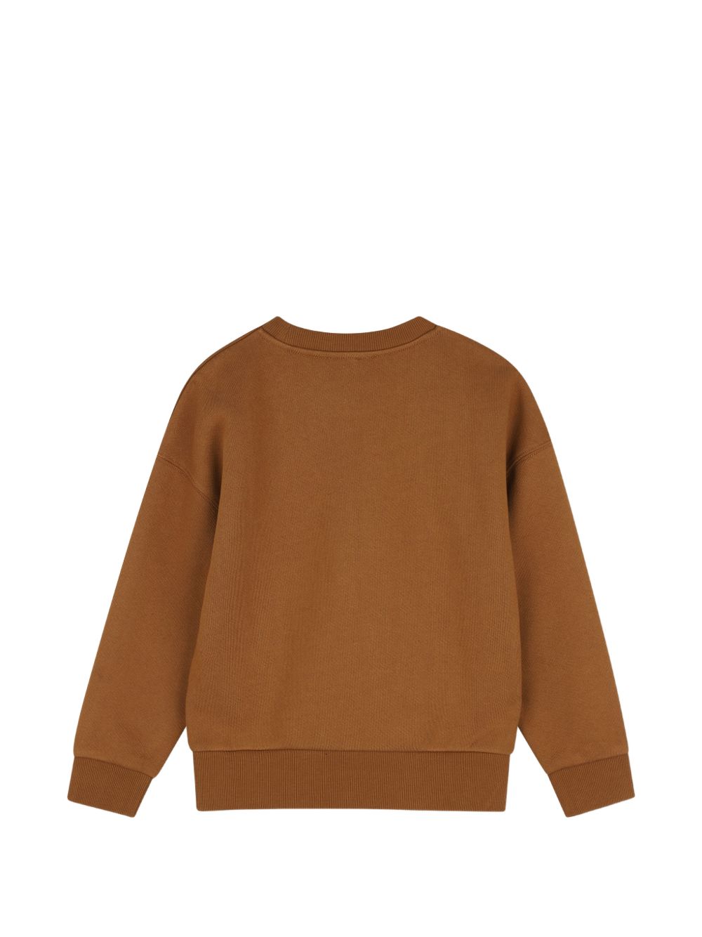 Felpa per bambino Timberland Kids marrone con stampa logo T61062 325 TIMBERLAND KIDS