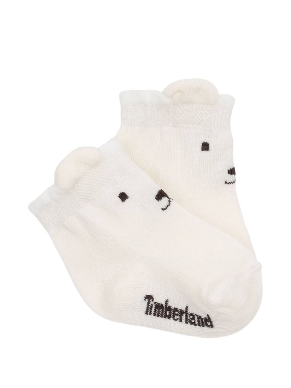 Set tre calzini per neonato Timberland Kids multicolore con stampa logo sul davanti T61094 127 TIMBERLAND KIDS