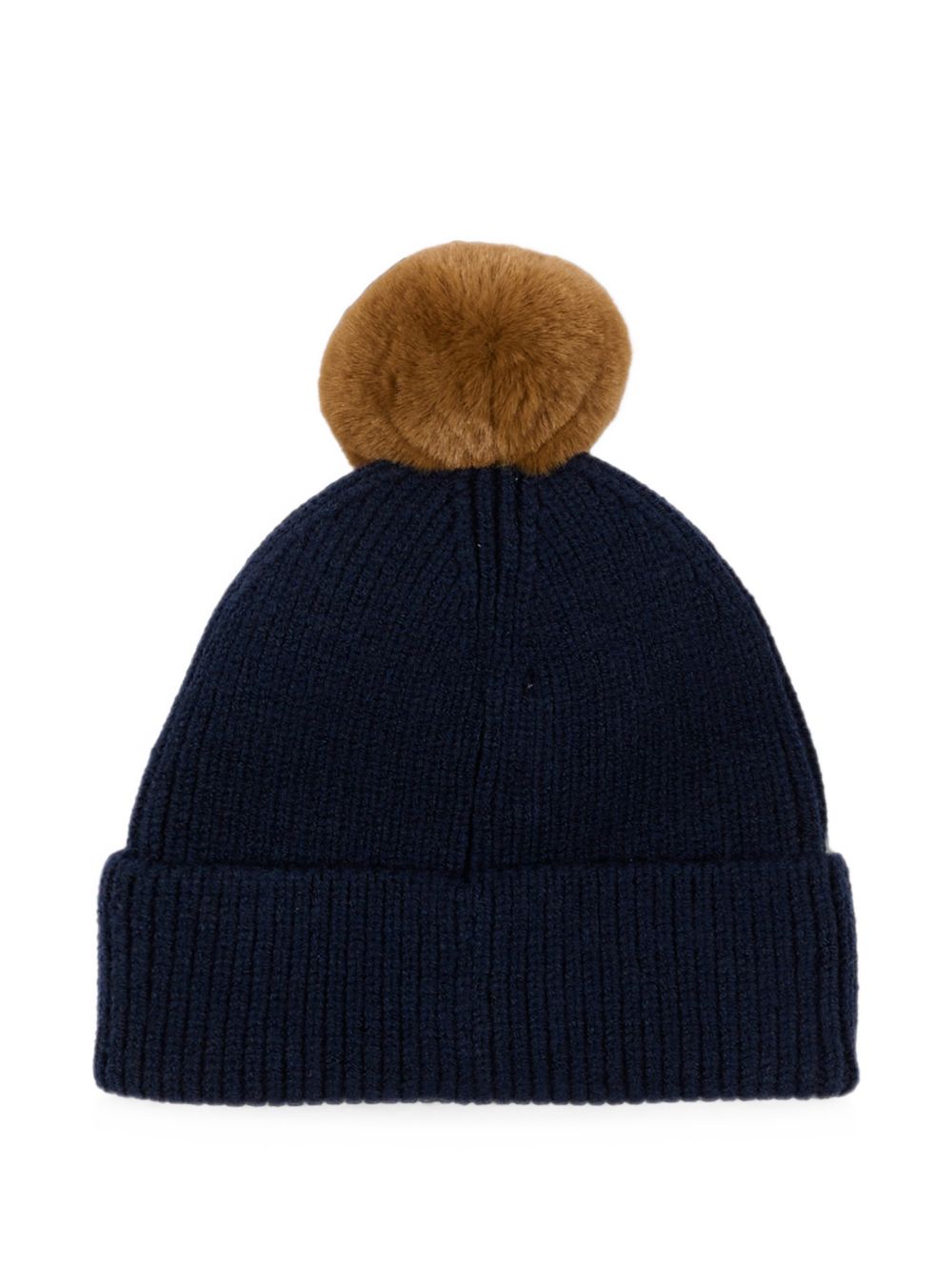 Cappello per bambino Timberland Kids blu con pompon T61095 849 TIMBERLAND KIDS